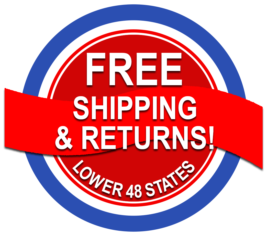 Free Shipping & Returns